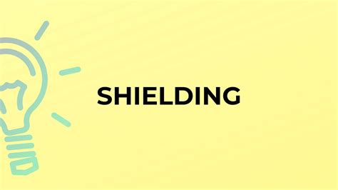 word meaning to shield.